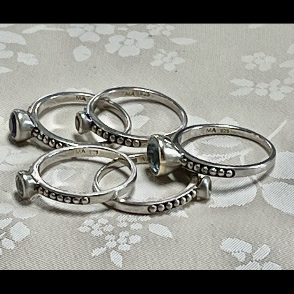 Stackable Ring Set, Size 7 - Picture 2 of 4